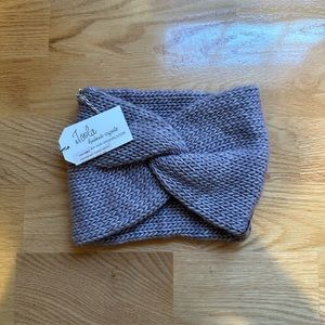 100% merino wool handknitted headband